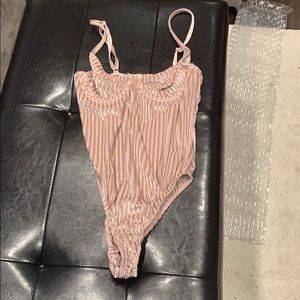 Corduroy bodysuit